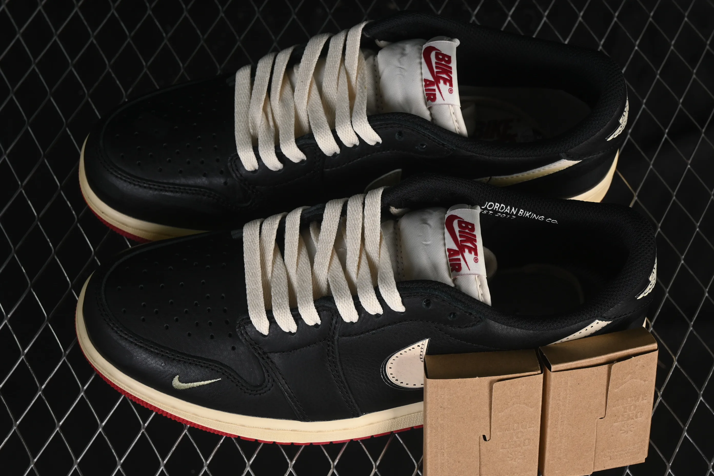 All categories Air Jordan Jordan series basketball shoes Air Jordan 1 Low foreign trade version Nigel Sylvester x Air Jordan 1 Low AJ1 Joe 1 joint low-top cultural casual sneakers IB8958-001
